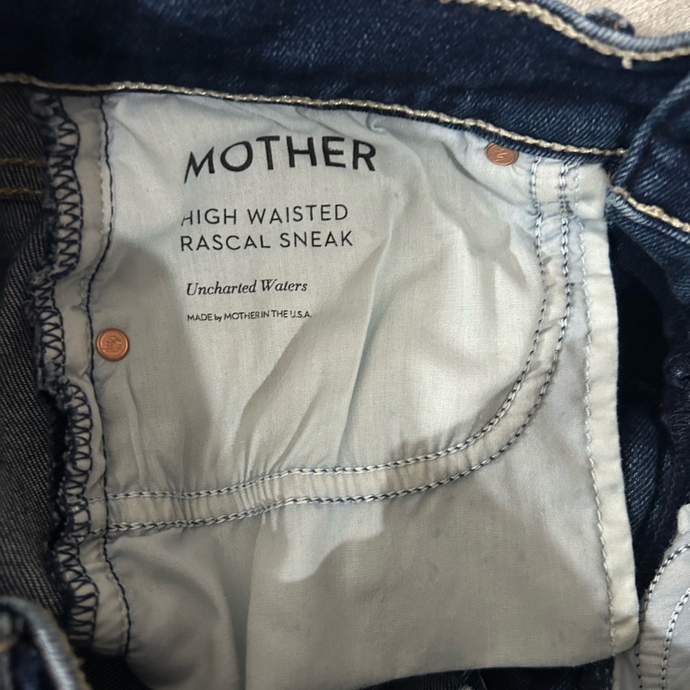 Mother high waisted rascal sneak jeans - Picture 12 of 12